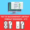 Test de raisonnement abstrait - format dominos n°2