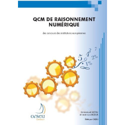 Livre QCM de raisonnement numérique - Edition 2012