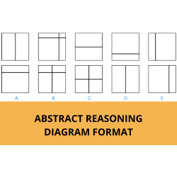 4 abstract tests pack EN (tests 1 to 4) - Diagram type