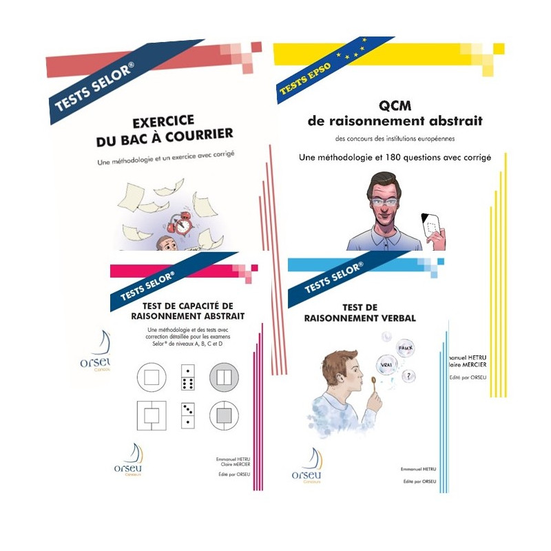 PACK TESTS SELOR NIVEAU A, B, C