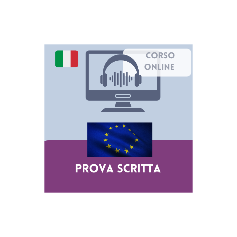 Corso online: Prova Scritta