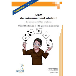 Livre QCM de raisonnement abstrait, Edition 2013