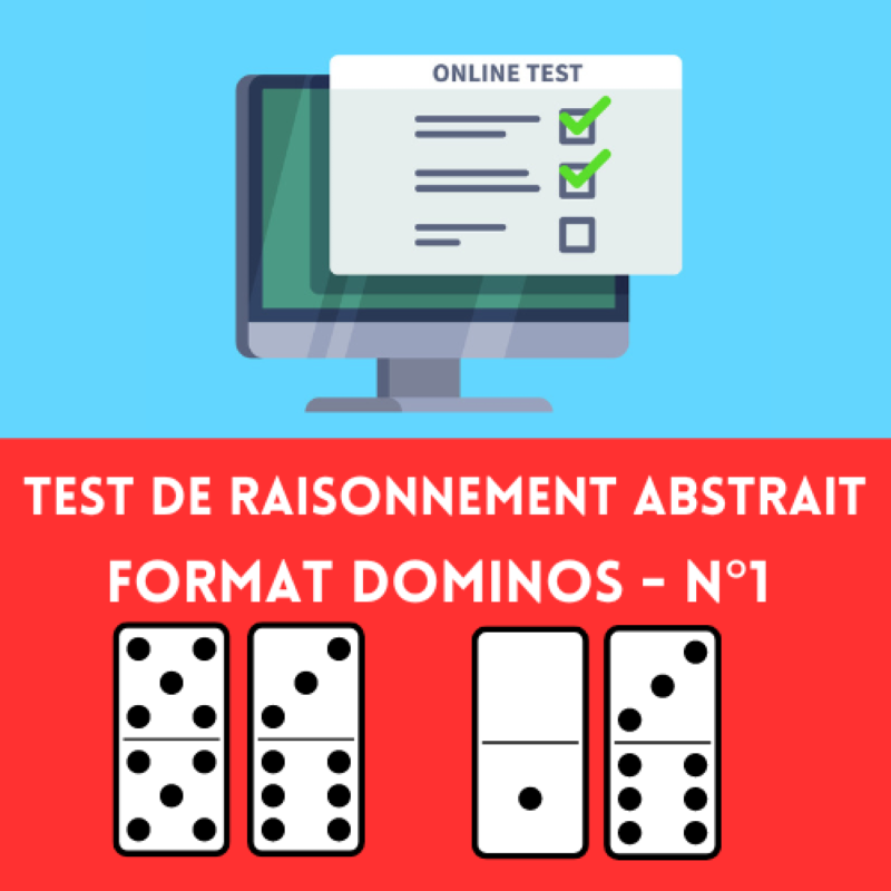 SELOR ® - Test de raisonnement abstrait - format dominos n°1