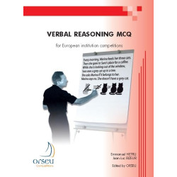 Livre QCM de raisonnement verbal Édition 2012