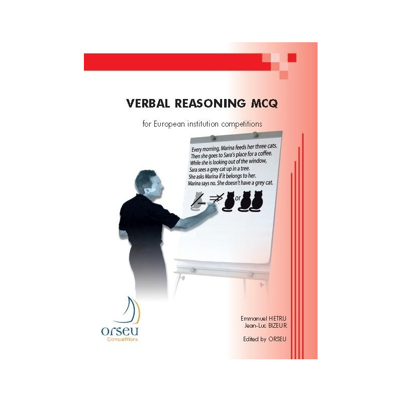 Livre QCM de raisonnement verbal Édition 2012