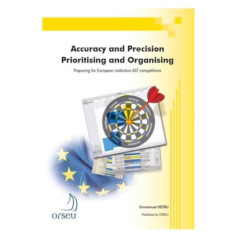 Book Accuracy and Precision - Prioritising and Organising